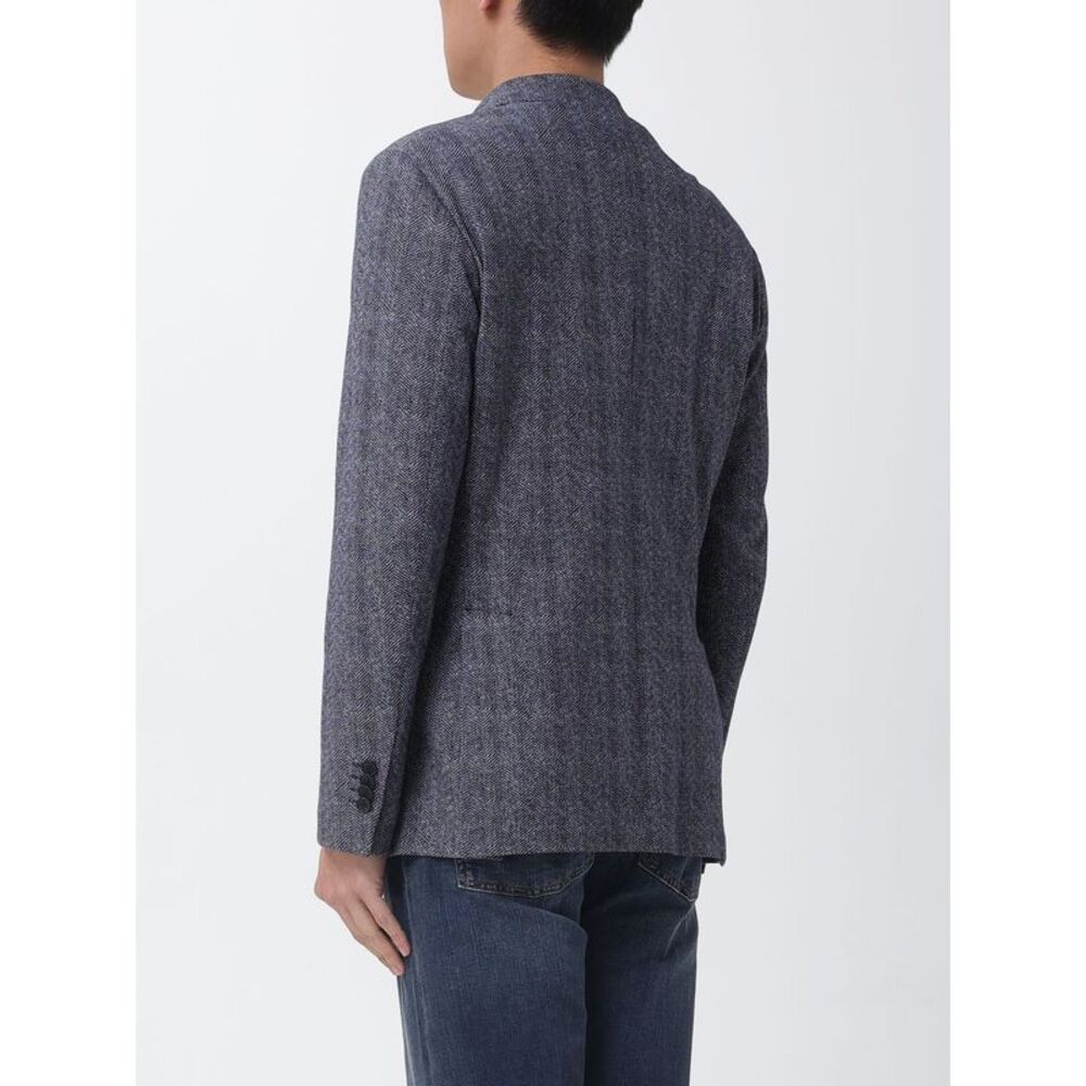 Manuel Ritz Jacket Men Blue - Picture 2 of 4